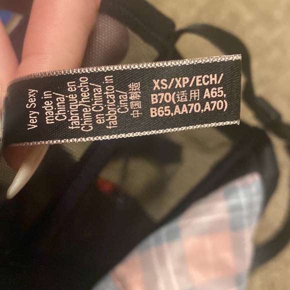 Victoria’s Secret Longline Plaid Lace Bustier Crop - Picture 10 of 10